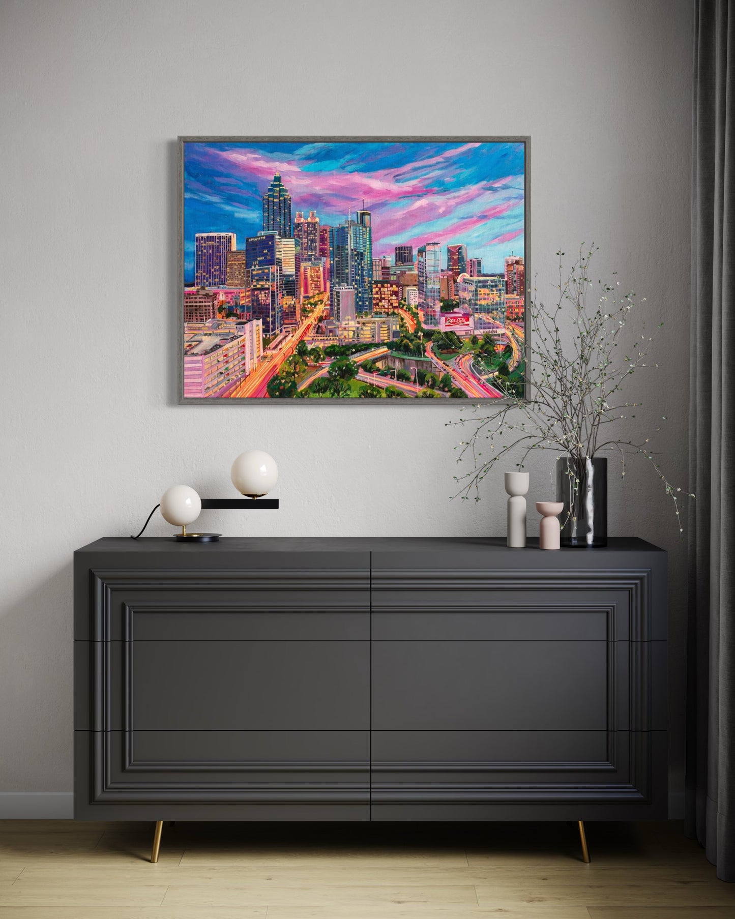 Downtown Atlanta Skyline- along Peachtree Street