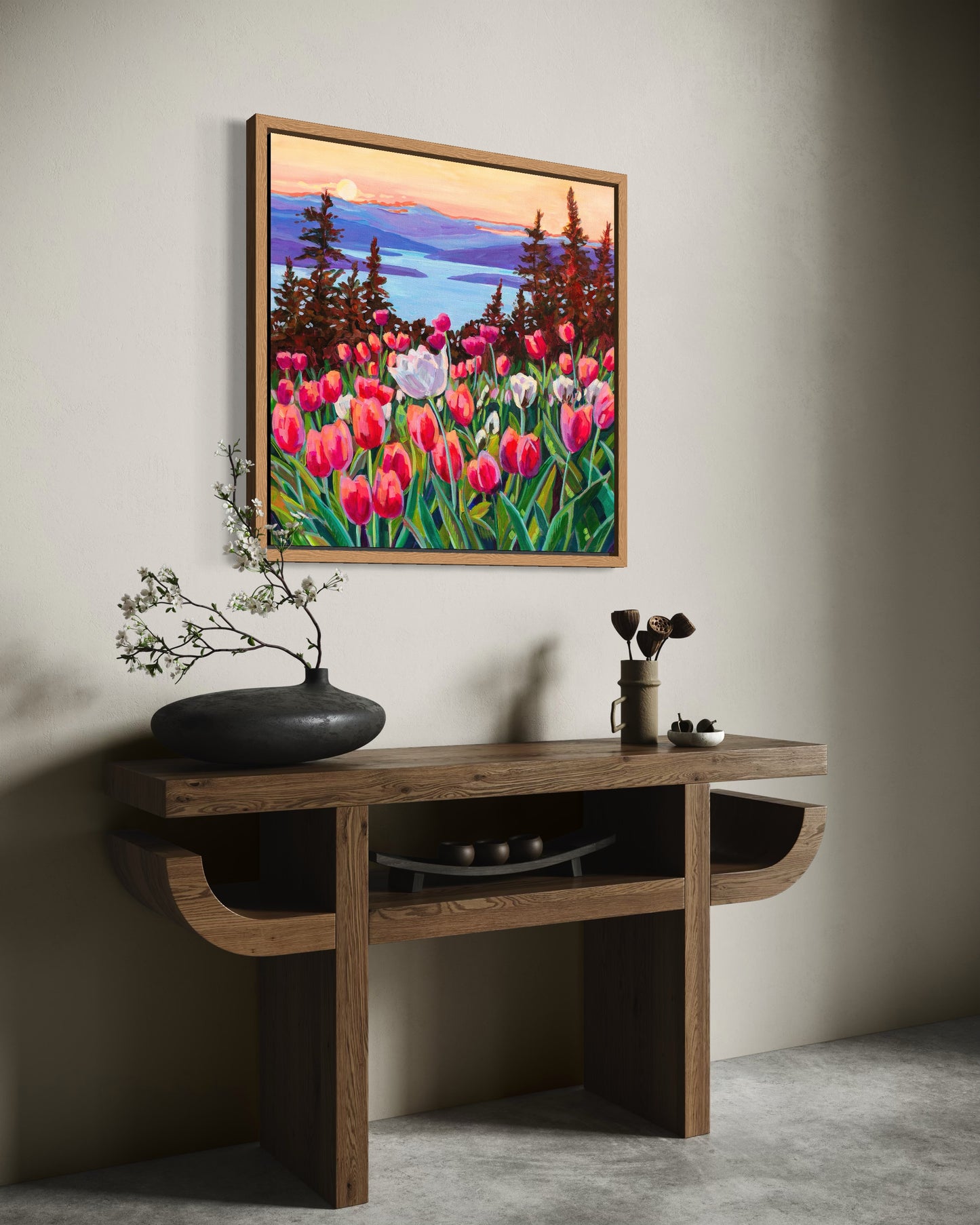 Wonder garden series- Tulips Above the Water