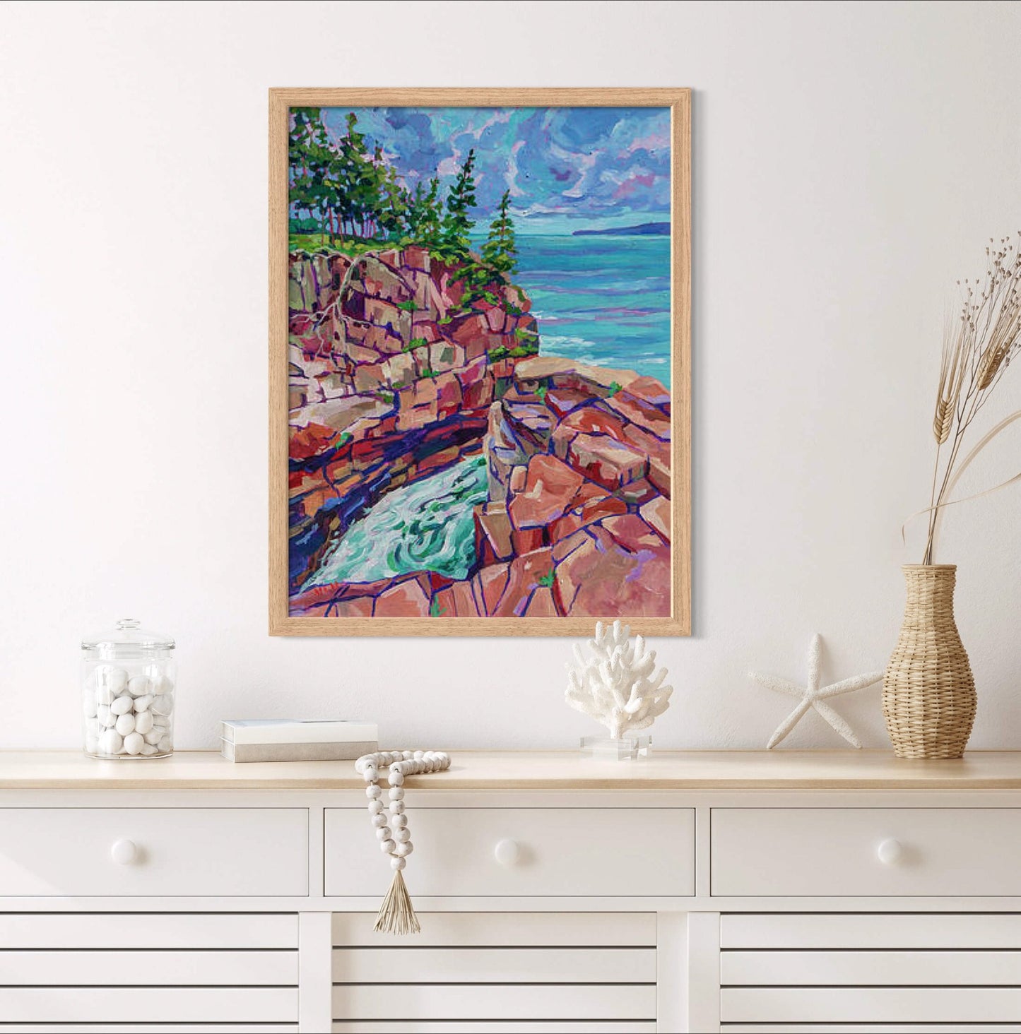 Raven's Nest 2 Acadia Maine original painting