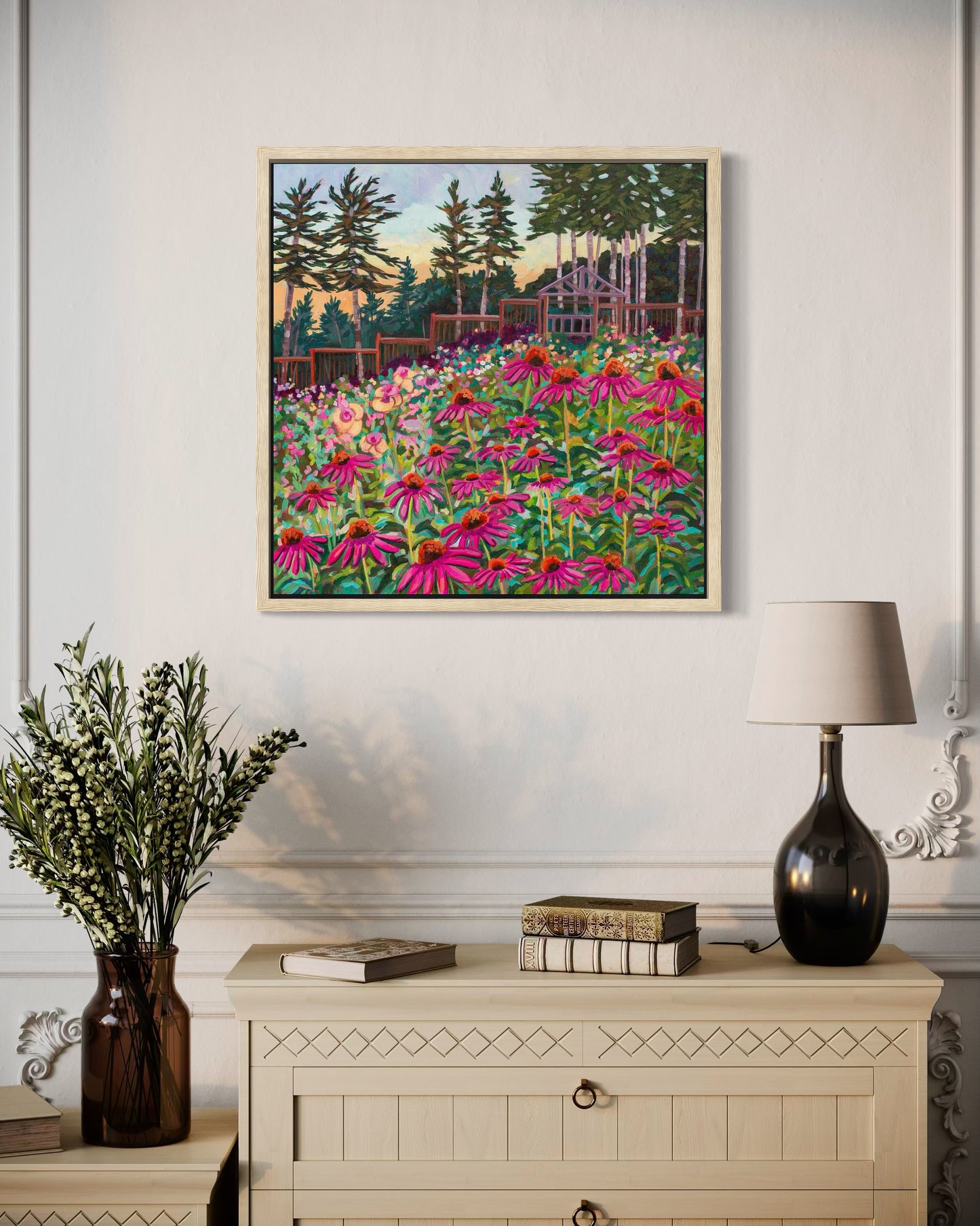 Wonder garden series- Purple Cornflowers