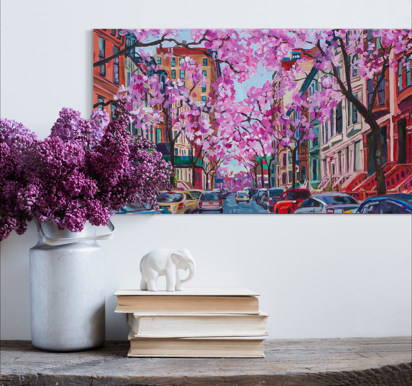 West 80th Street - NYC original painting