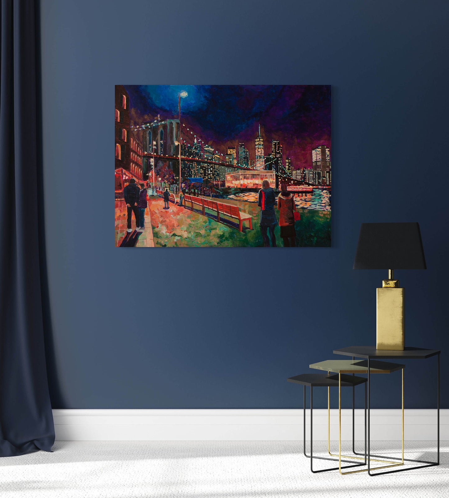 From DUMBO to Manhattan with Love original painting