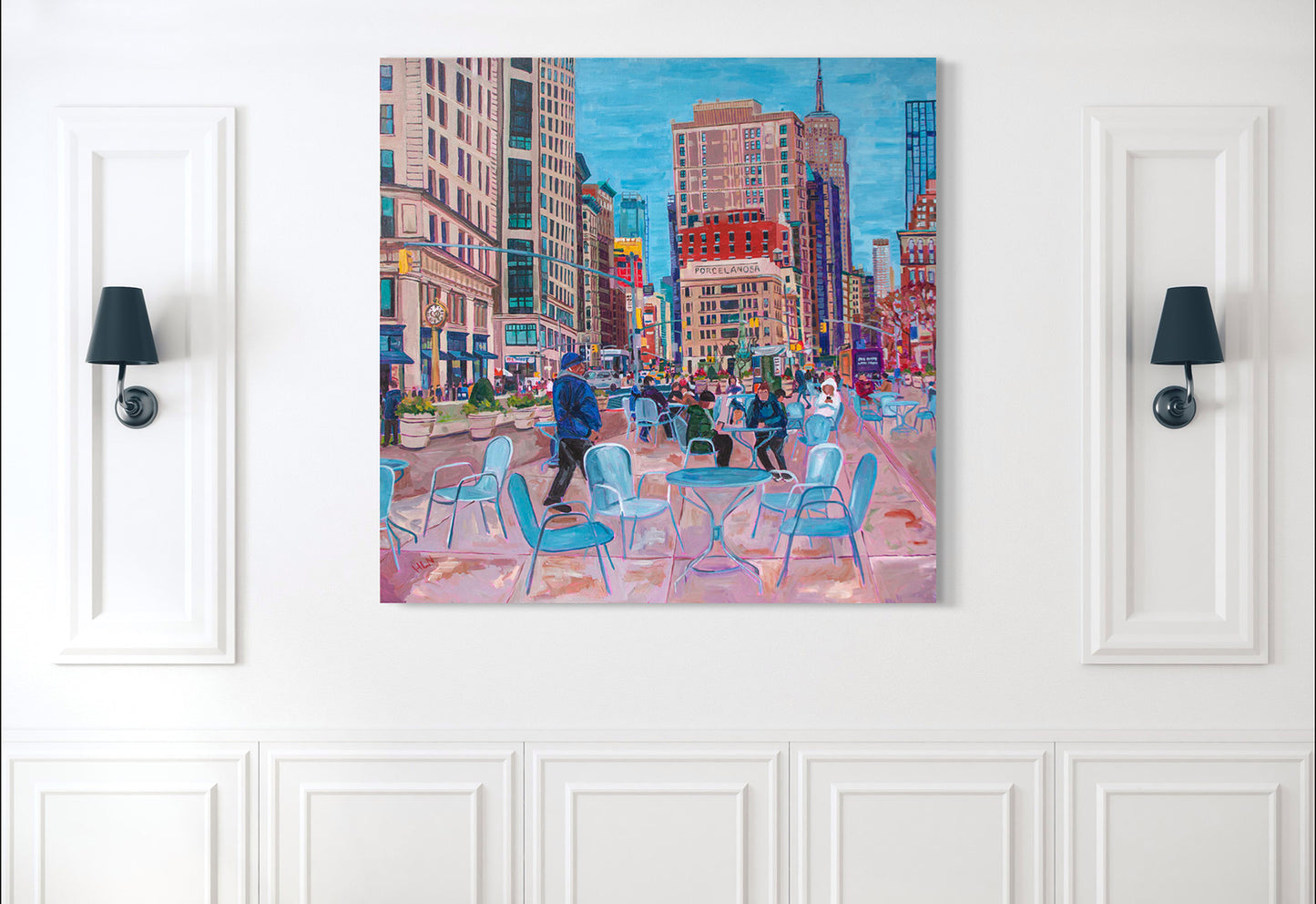 Madison Square Park- NYC original painting