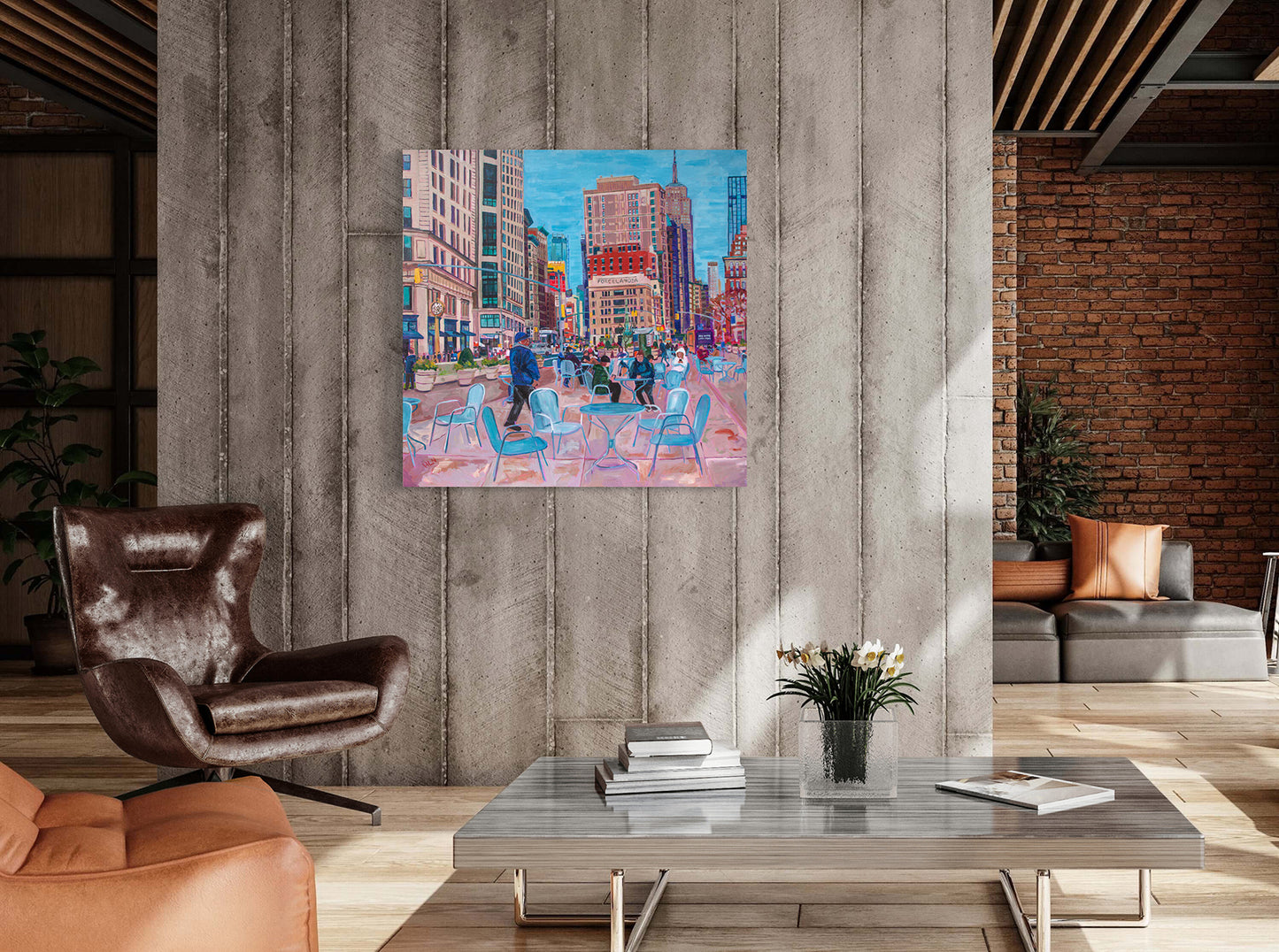 Madison Square Park- NYC original painting