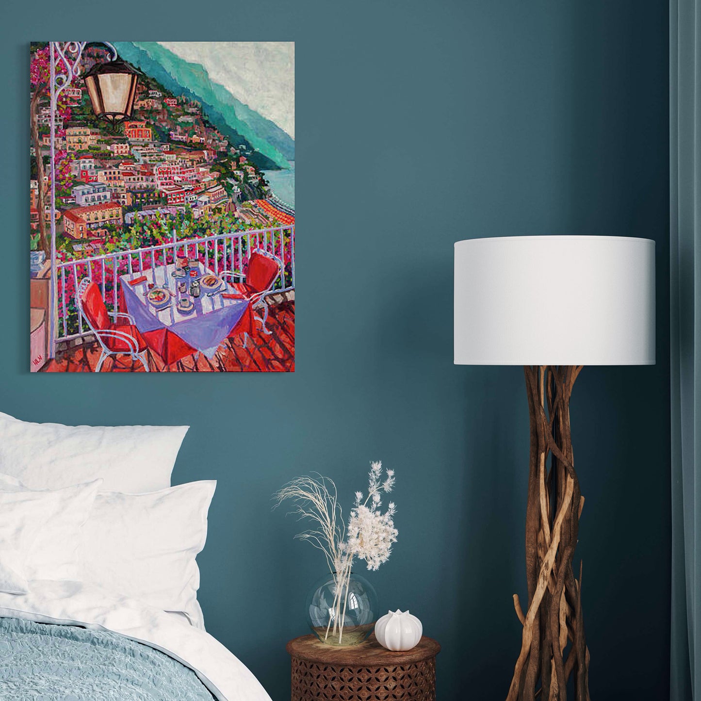 Things Hoped For Positano original painting