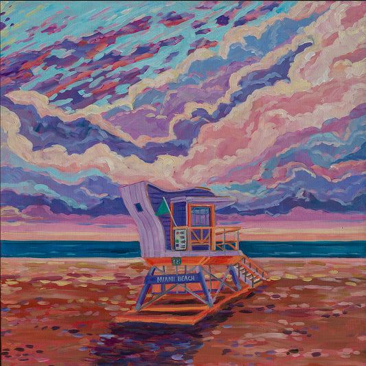 Miami Beach Lifeguard Stands