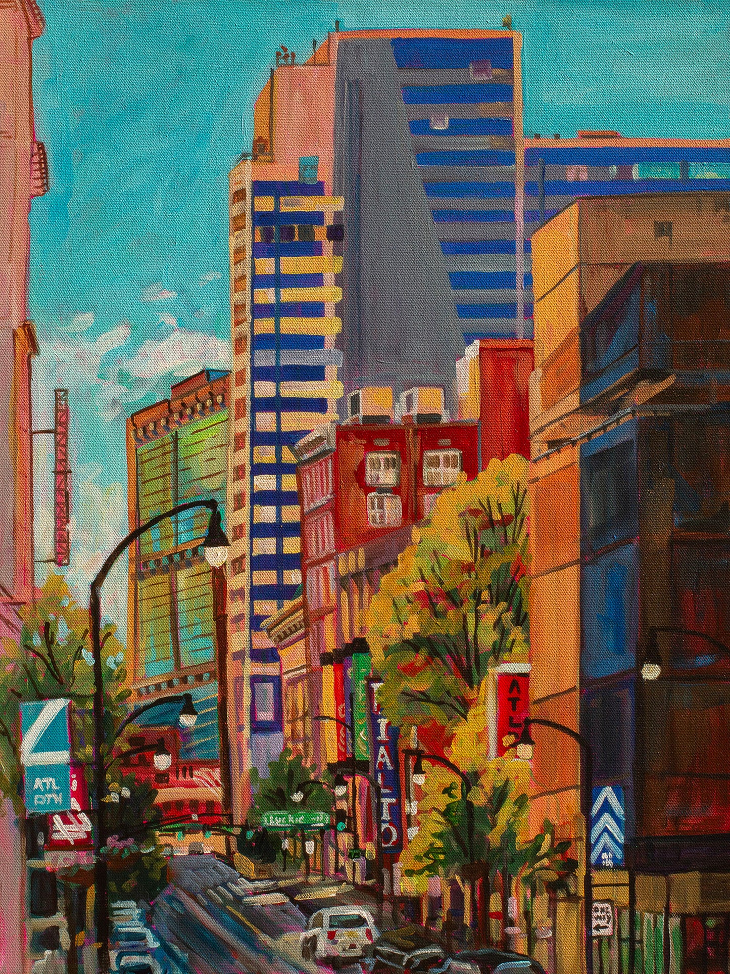 Atlanta Street Scene 2 (Rialto Center for the Arts)