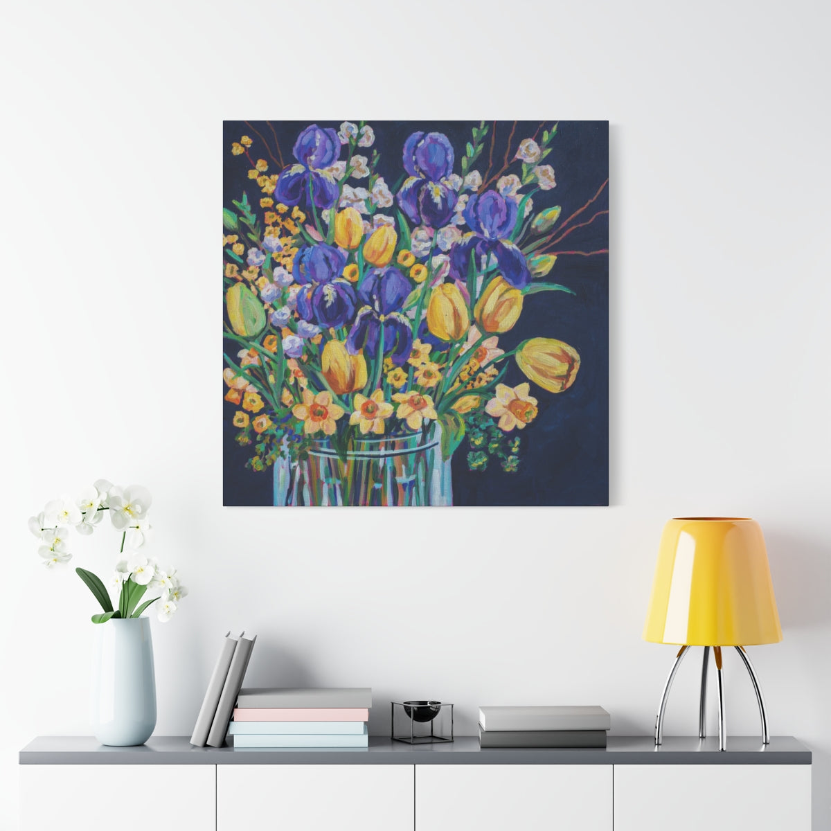 Spring Florals Still life—Matte Canvas, Stretched, 1.25"