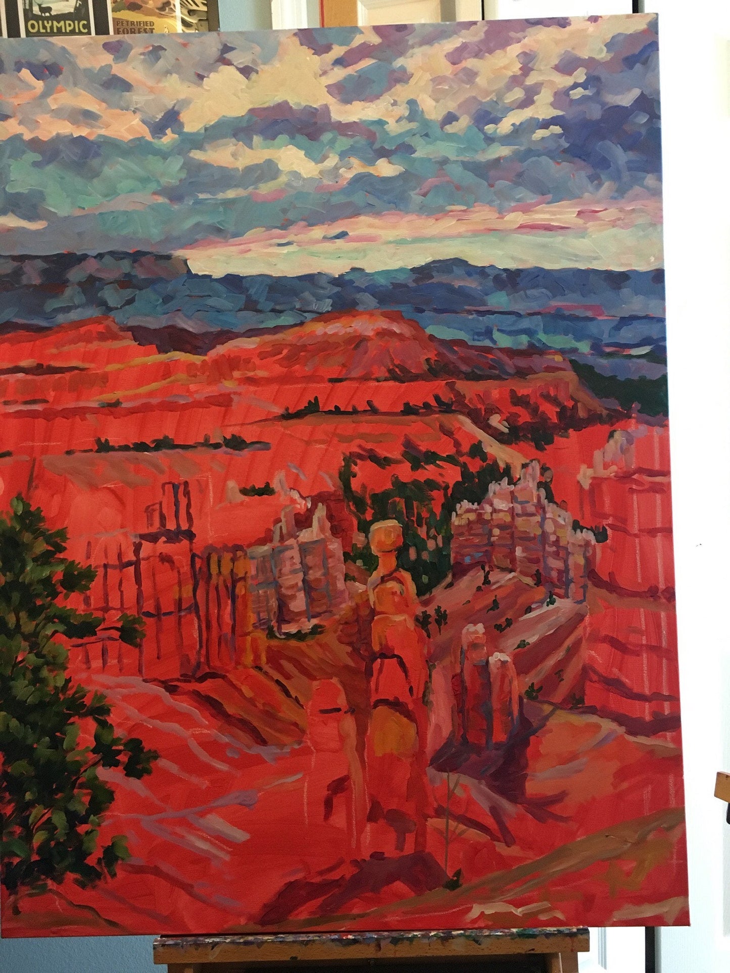 Thor's Hammer at Bryce original painting