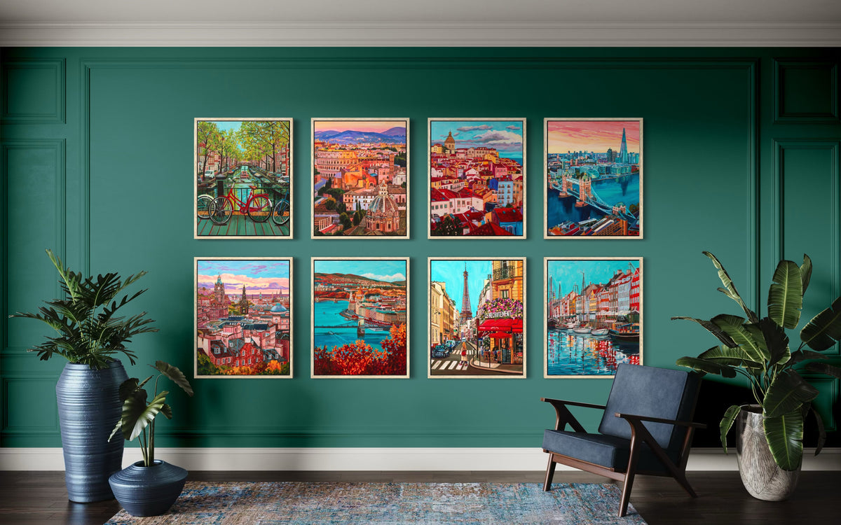 Postcards from Europe Reproductions