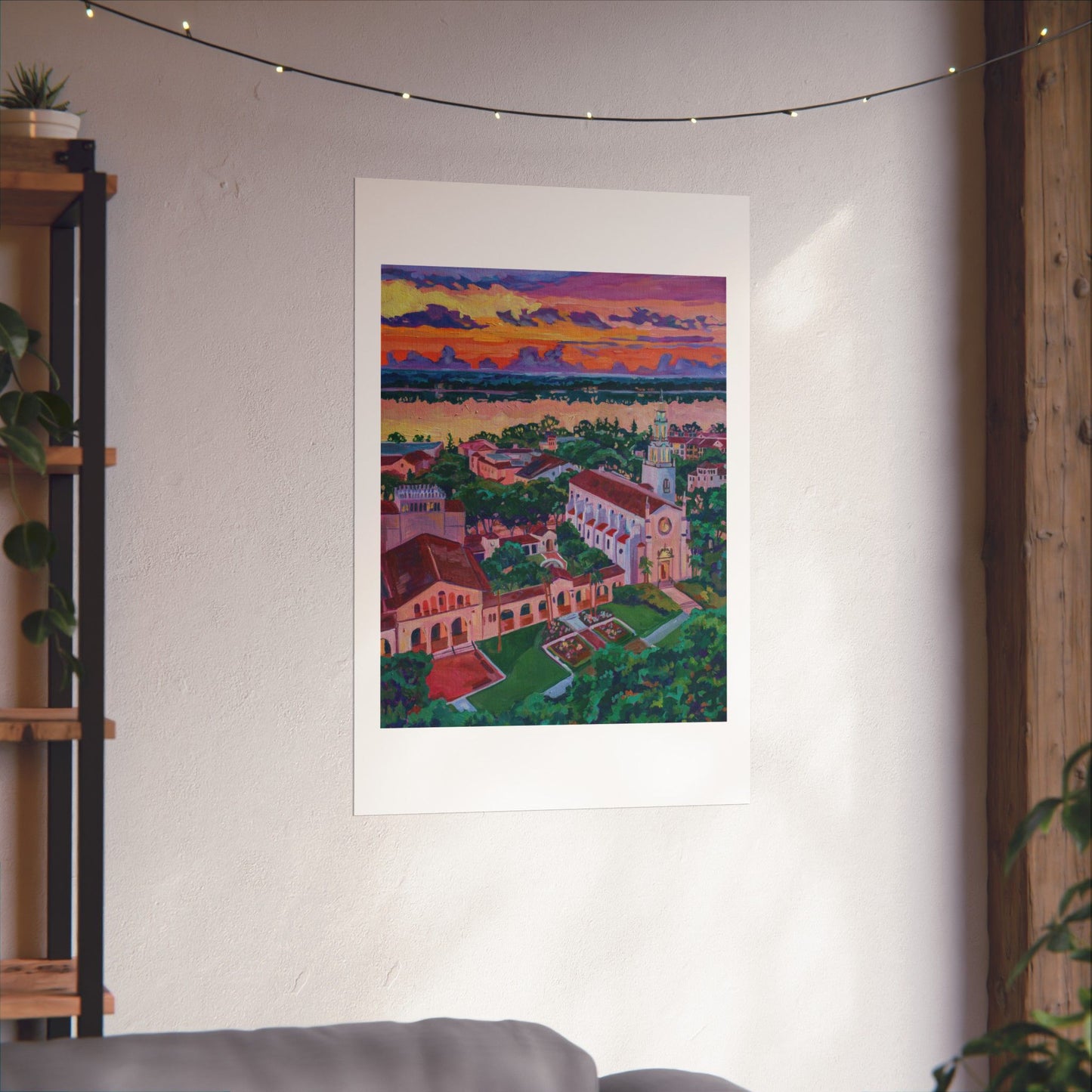 Sunrise over Rollins, Winter Park — Fine Art Matte Paper  Reproduction