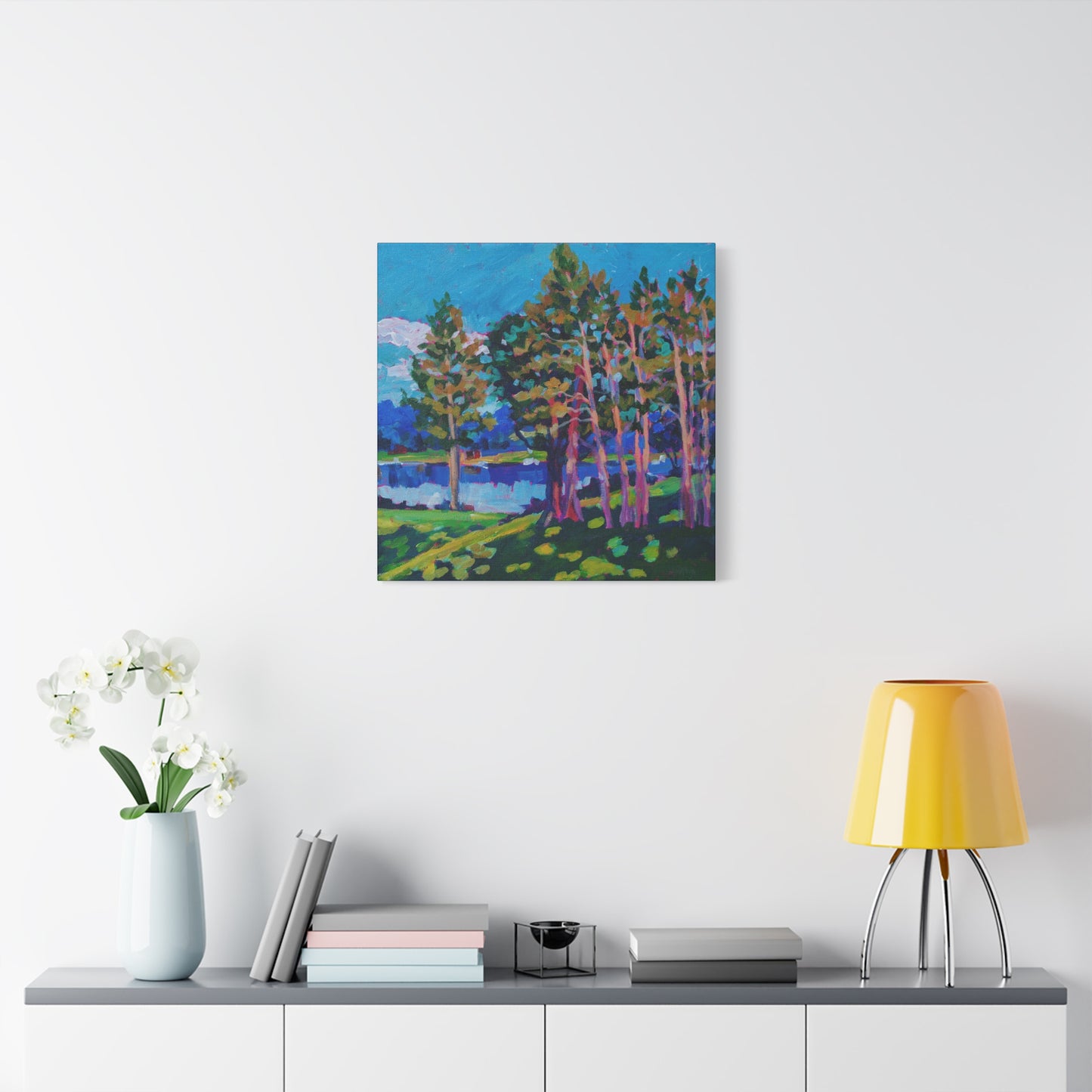Happy Little Trees—Matte Canvas, Stretched, 1.25"