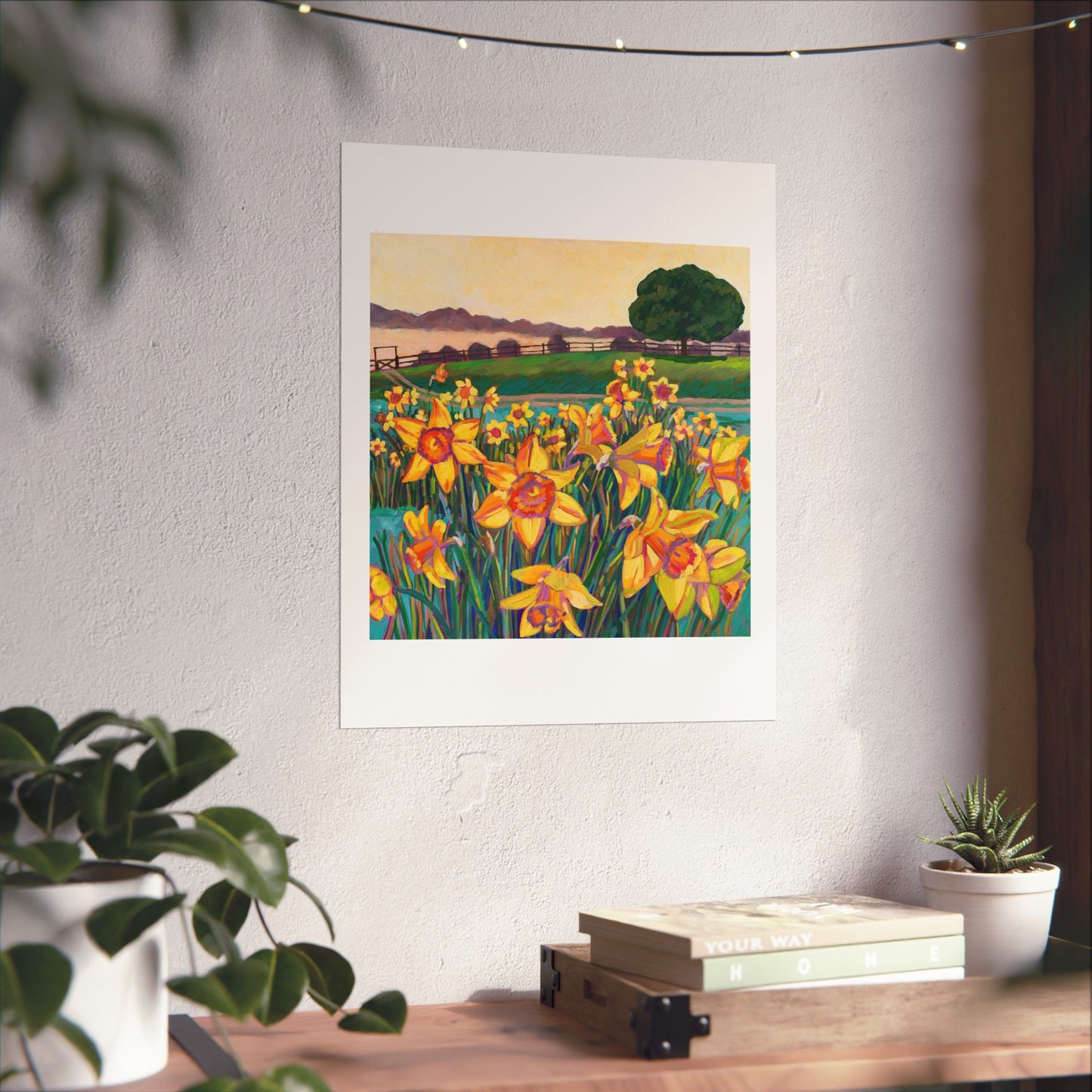Spring’s Golden Chorus— Matte Paper Poster Reproduction