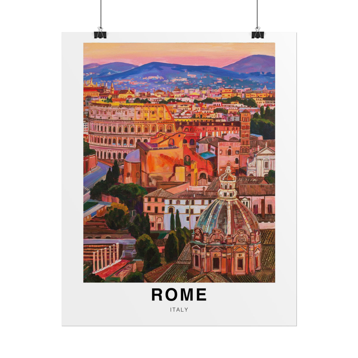 Postcards from Europe- Rome: Travel Posters Souvenirs