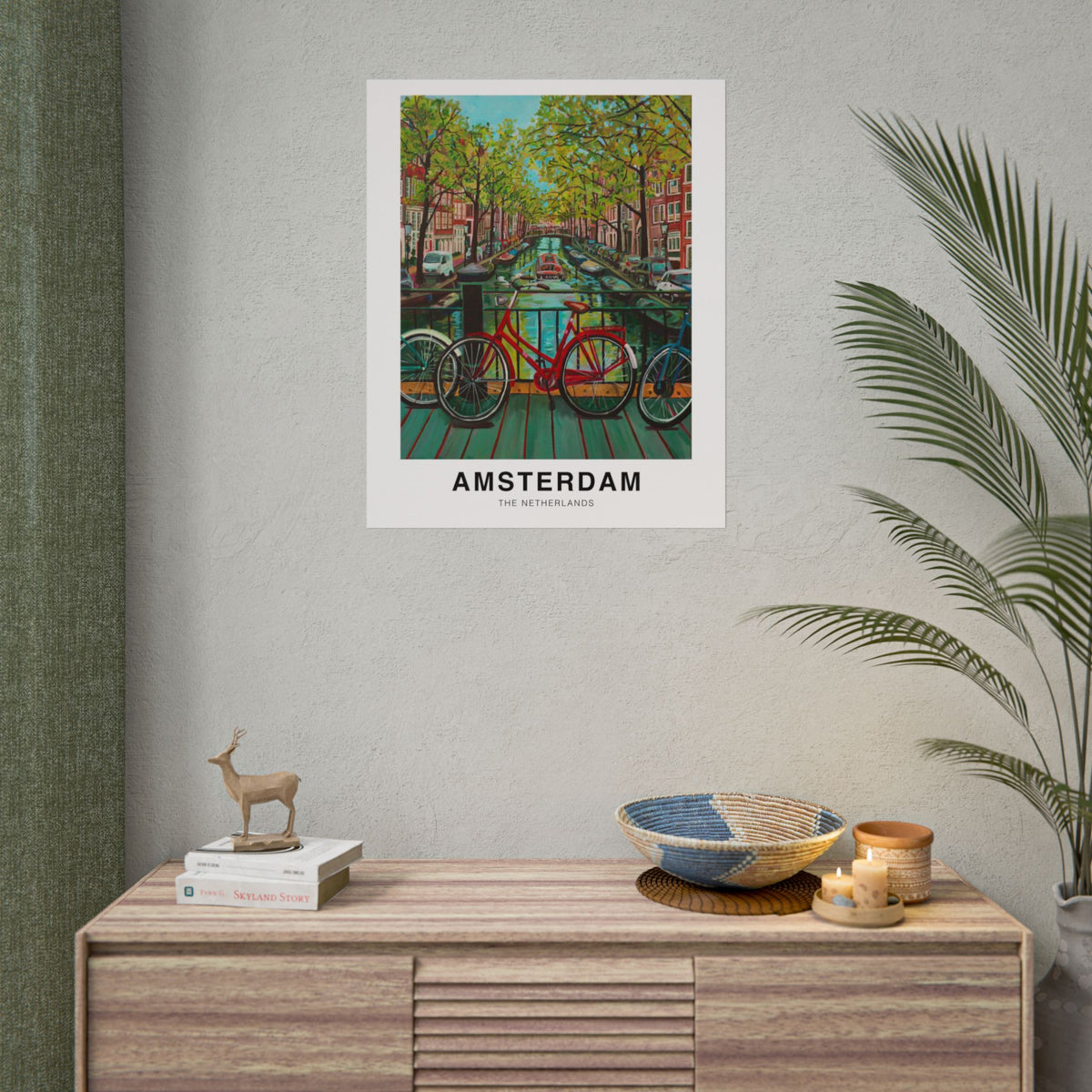 Postcards from Europe- Amsterdam: Travel Posters Souvenirs
