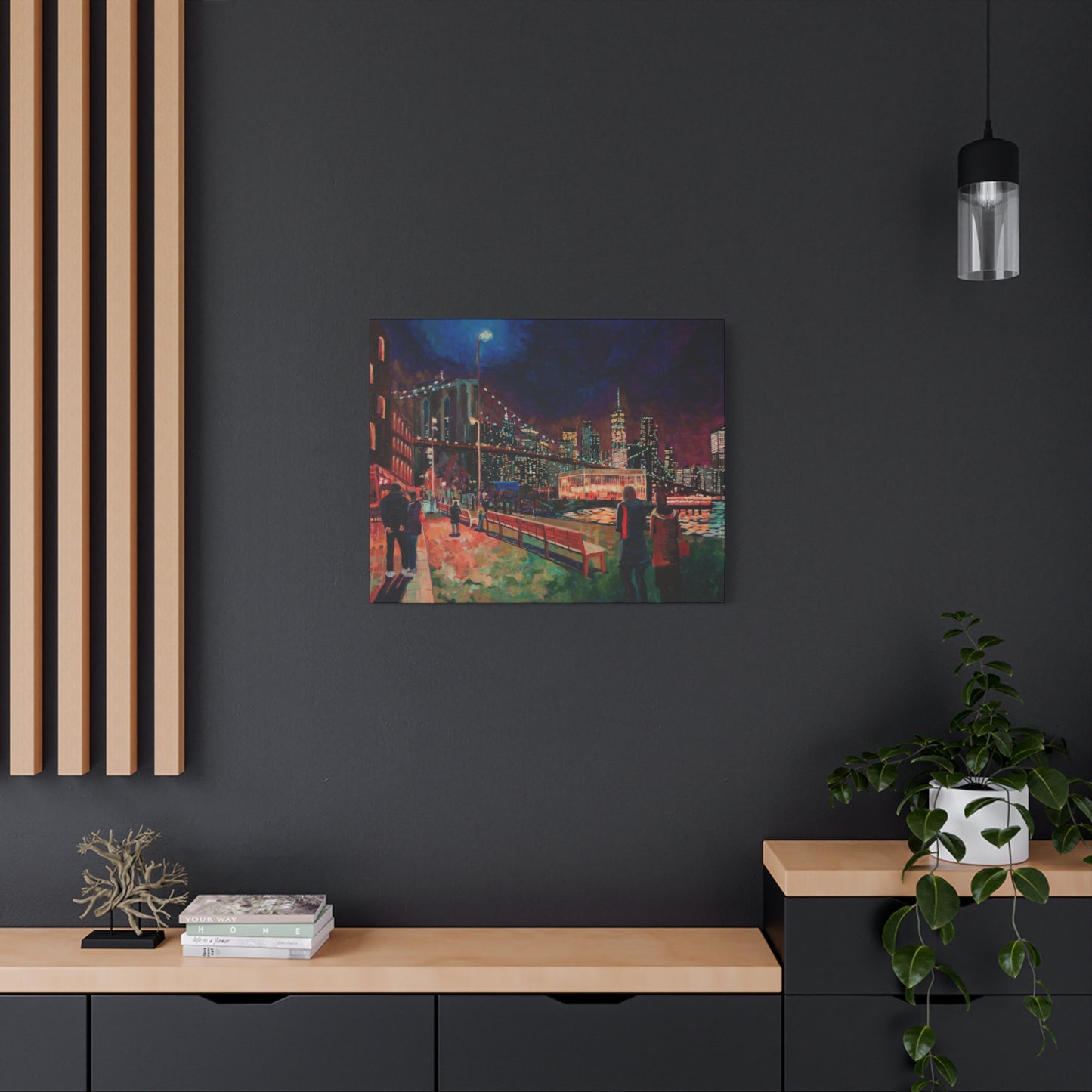 From DUMBO to Manhattan with Love—Matte Canvas, Stretched, 1.25"