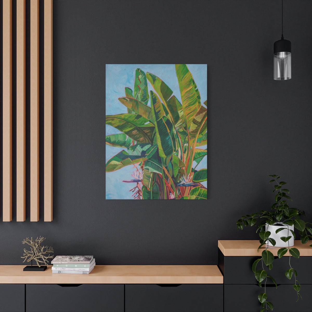 Bird of Paradise 1 —Matte Canvas, Stretched, 1.25"