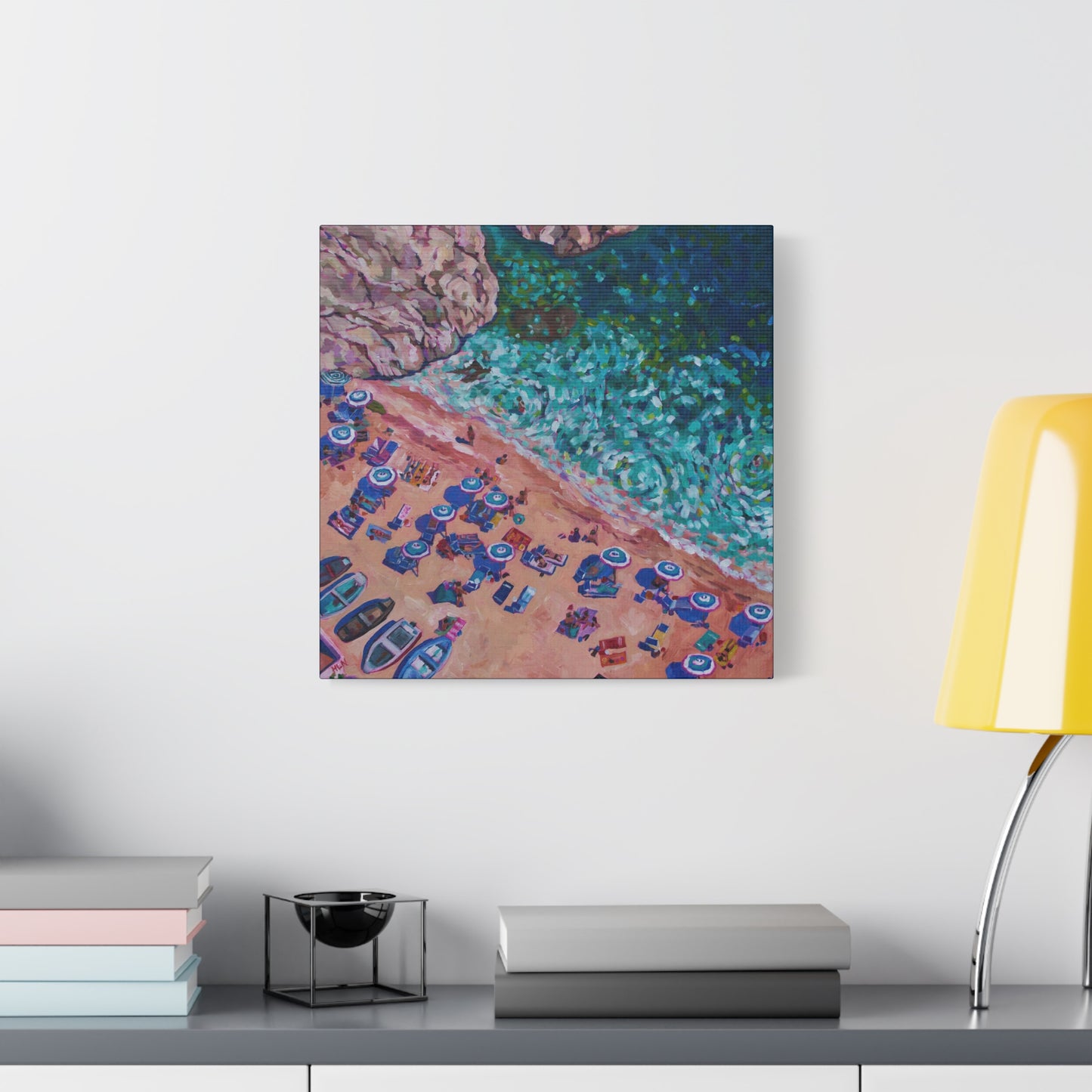 Overhead at Conca Dei Marini— Gallery Wrapped Canvas Reproductions