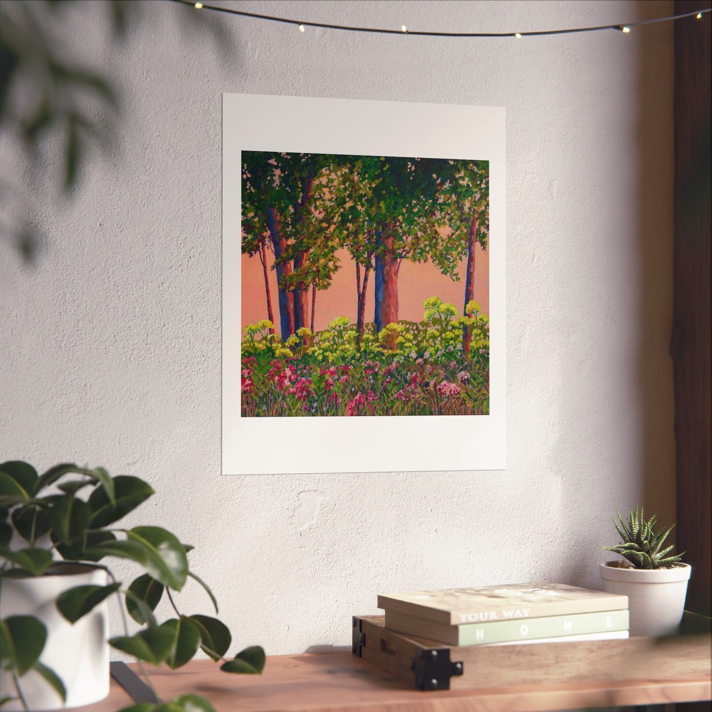 Unassumingly Radiant — Matte Paper Poster Reproduction