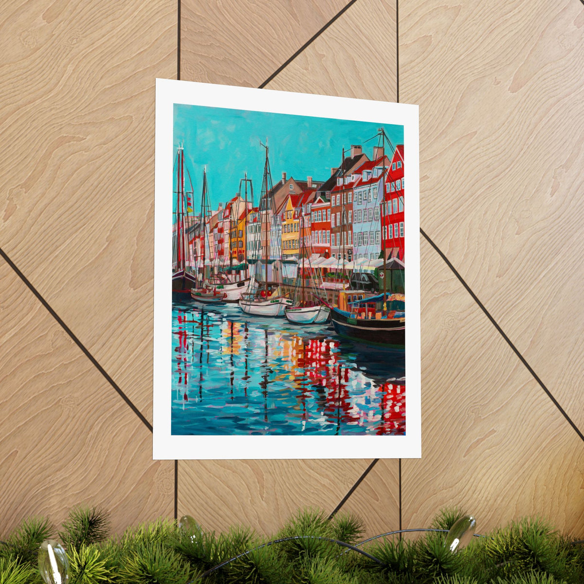 Postcards from Europe: Copenhagen— Fine Art Poster Reproduction