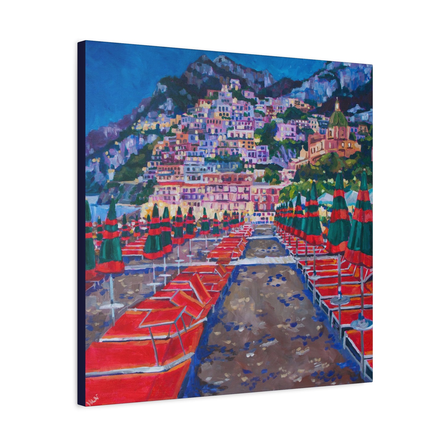 Positano at Dusk —Matte Canvas, Stretched, 1.25"
