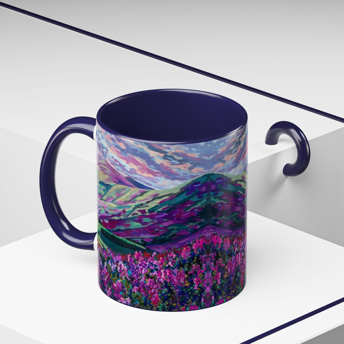 Heather in the Hills, Accent Coffee Mug (11oz)
