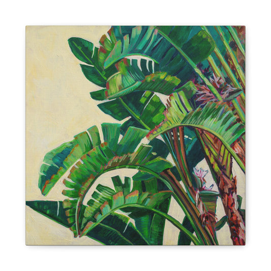 Palm Detail #12 —Matte Canvas, Stretched, 1.25"