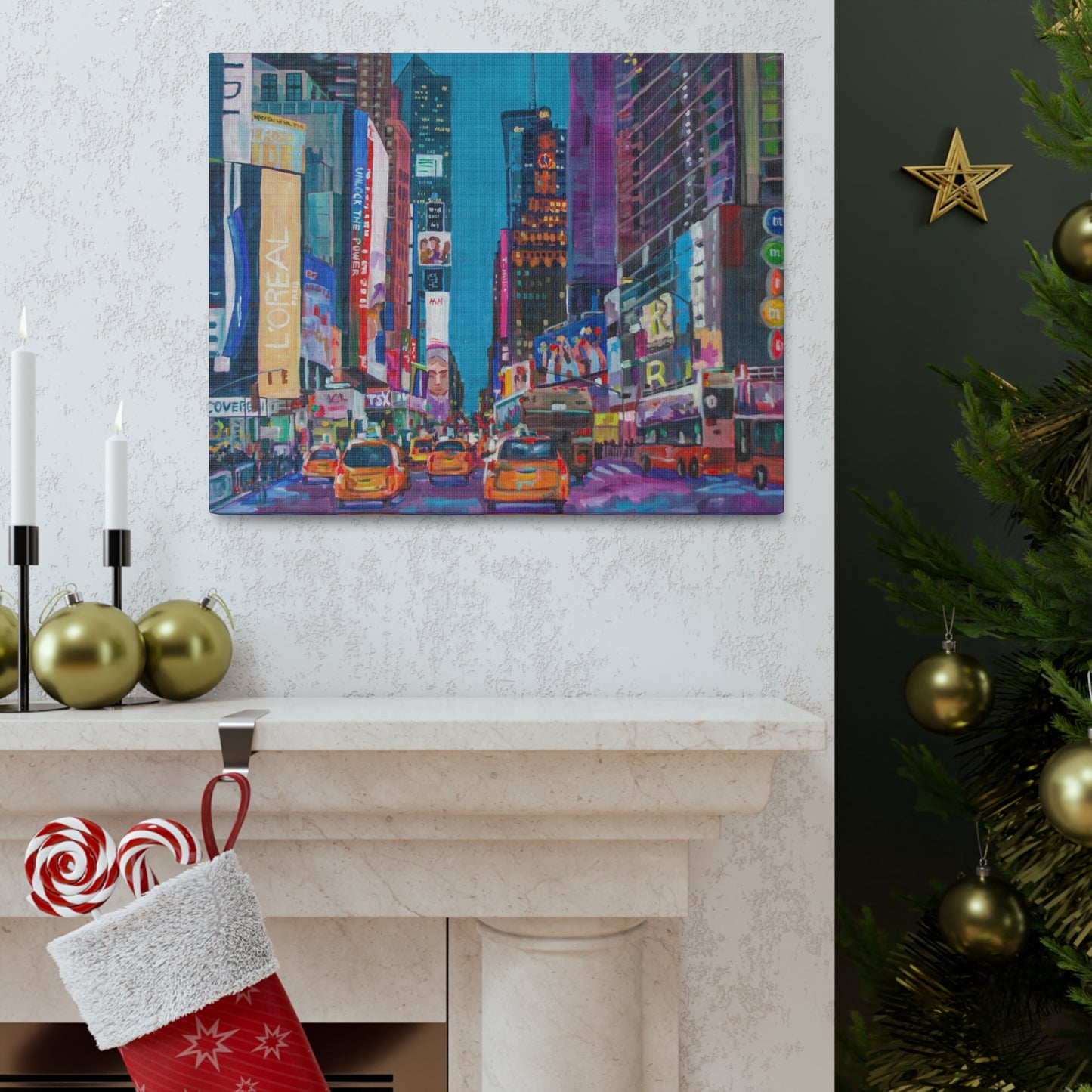 Copy of From DUMBO to Manhattan with Love— Gallery Wrapped Canvas Reproduction