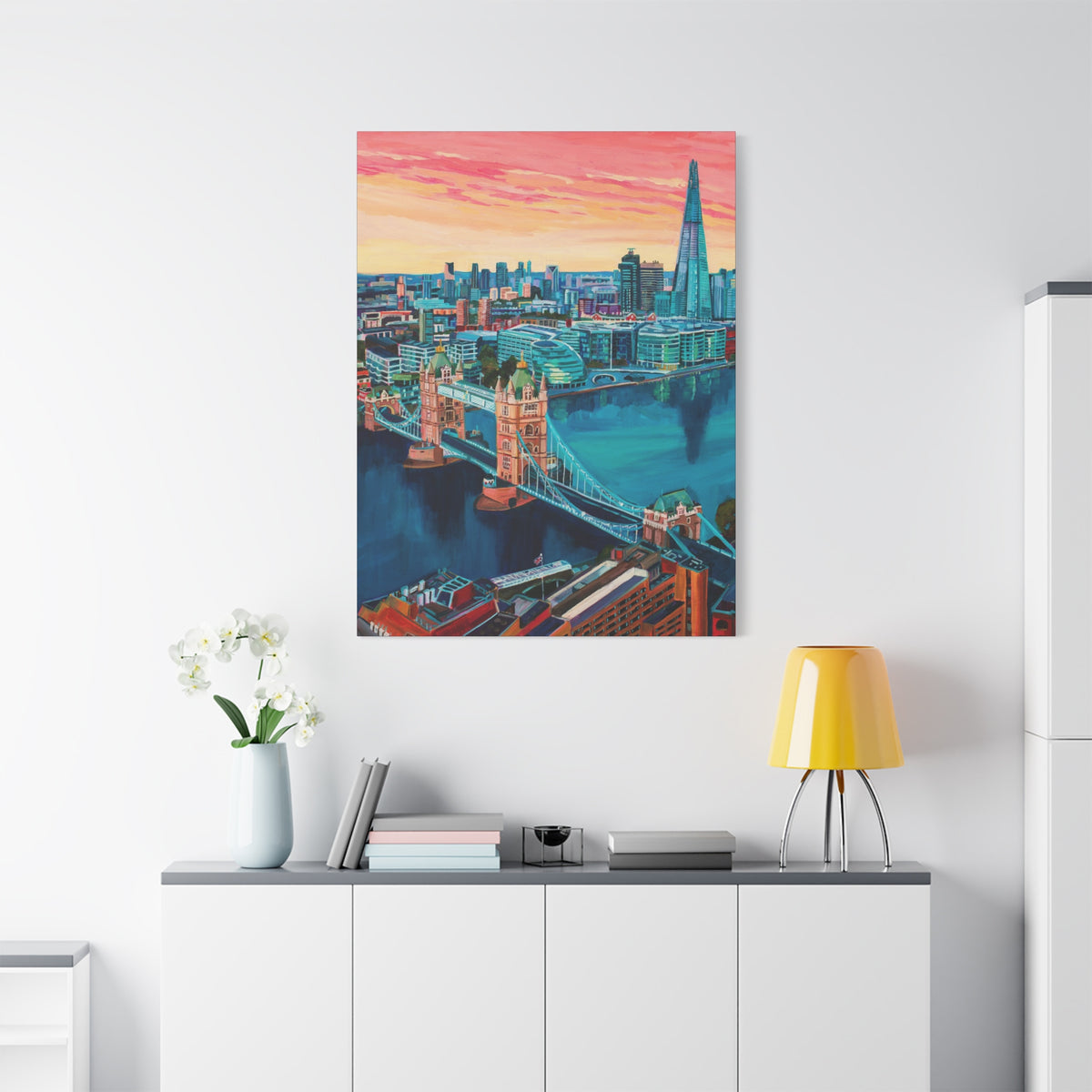 Postcards from Europe: Edinburgh —Matte Canvas, Stretched, 1.25"