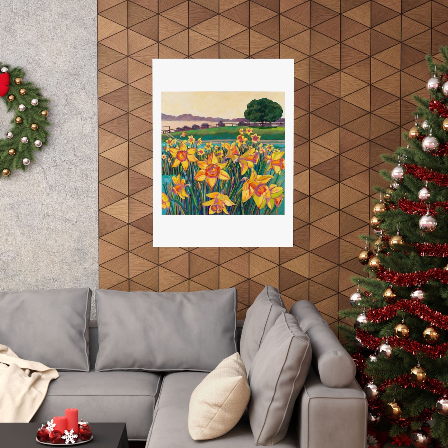 Spring’s Golden Chorus— Matte Paper Poster Reproduction