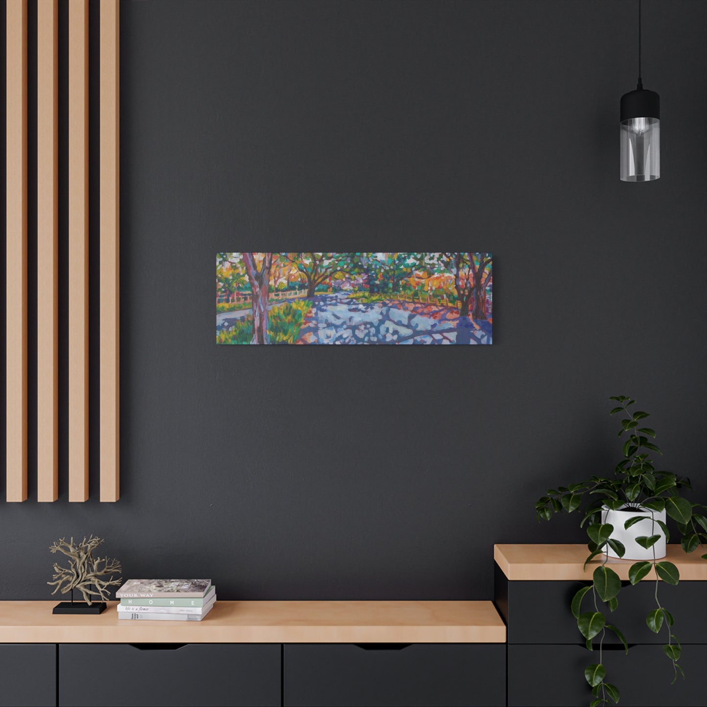 Webbed Shadow— Gallery Wrapped Canvas Reproduction