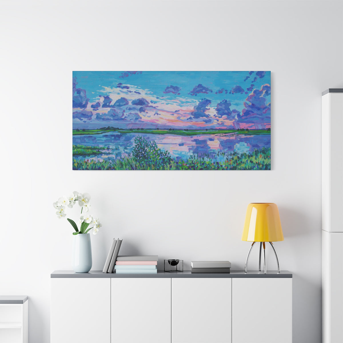 St Augustine Sunset— Gallery Wrapped Canvas Reproduction