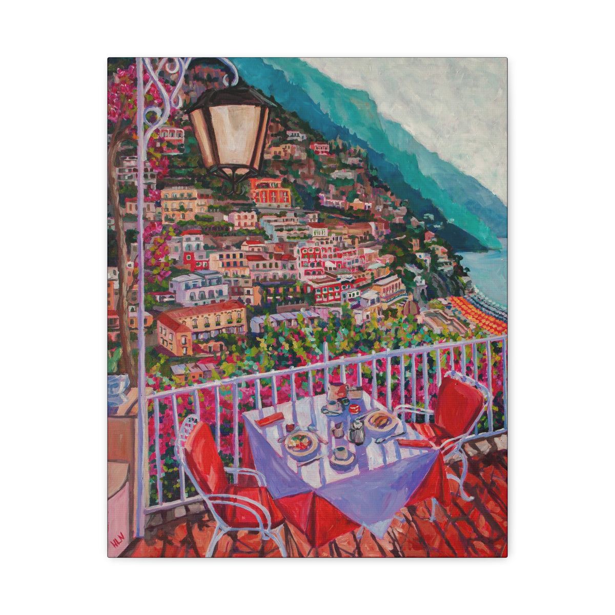 Things Hoped For, Positano, Italy— Gallery Wrapped Canvas Reproduction