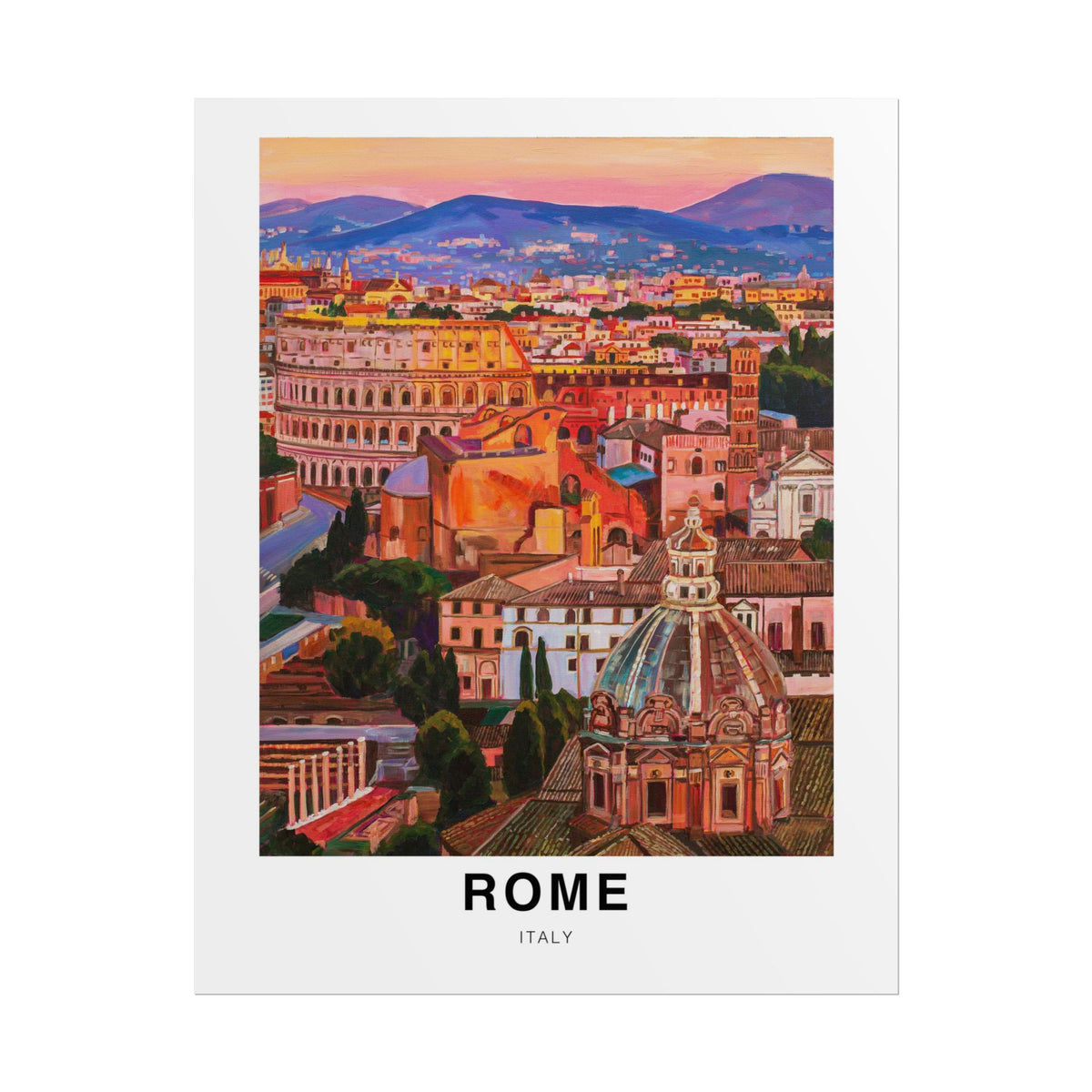 Postcards from Europe- Rome: Travel Posters Souvenirs