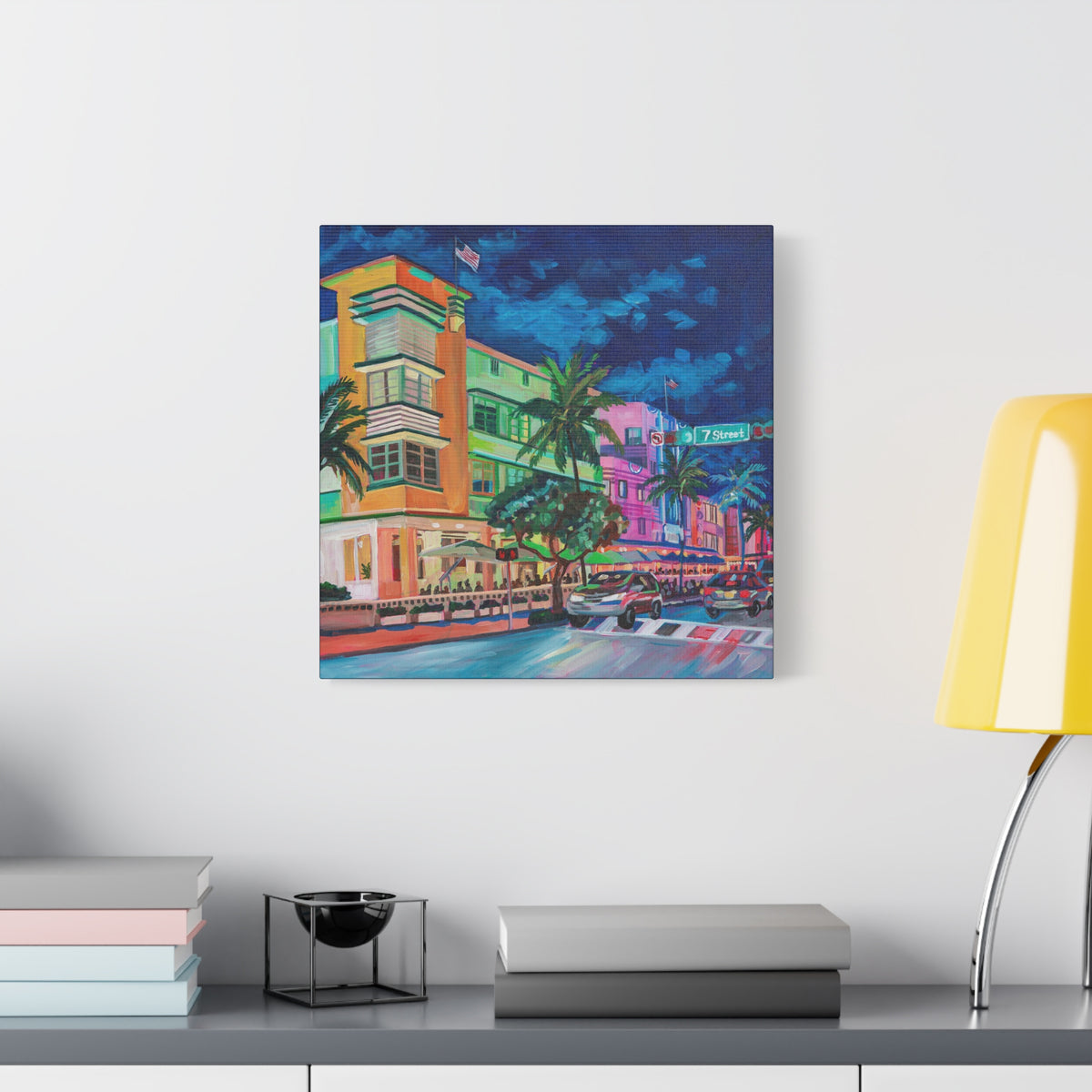 Avalon Hotel-South Beach Miami —Matte Canvas, Stretched, 1.25"