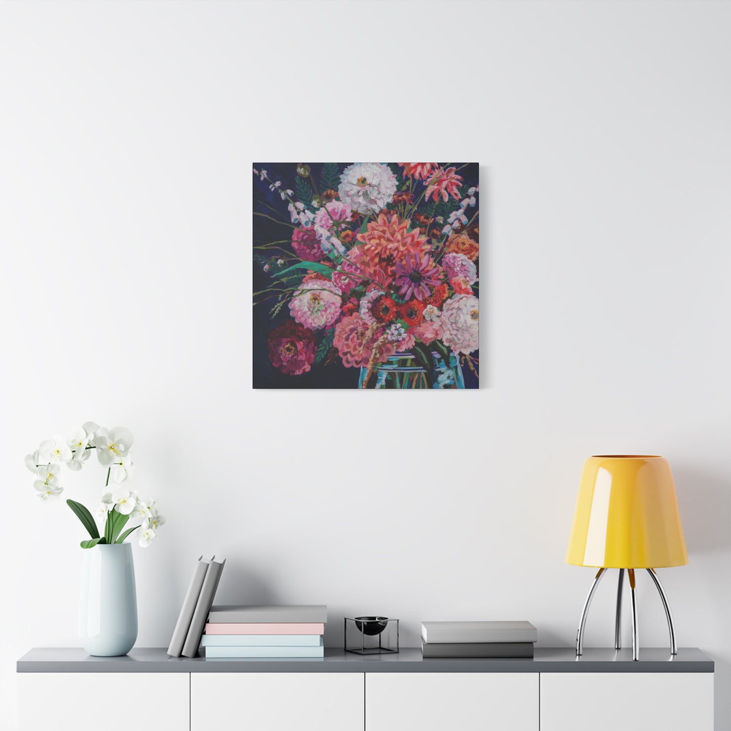 Fall Floral Still Life —Matte Canvas, Stretched, 1.25"