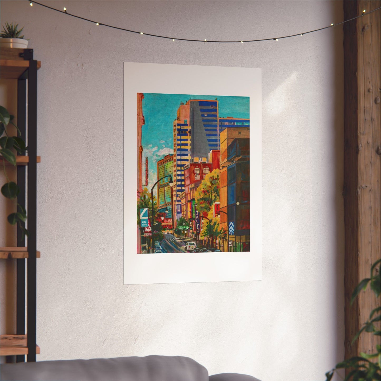 Atlanta Street Scene 2 (Rialto Center for the Arts) — Fine Art Matte Paper  Reproduction
