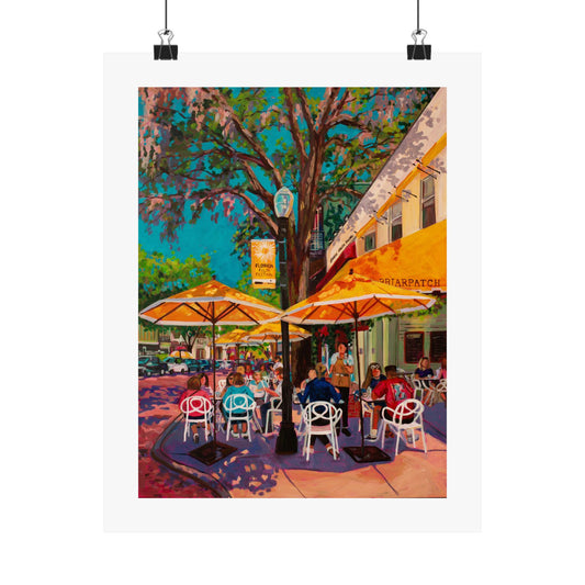 Brunch at Briarpatch, Winter Park — Fine Art Matte Paper  Reproduction