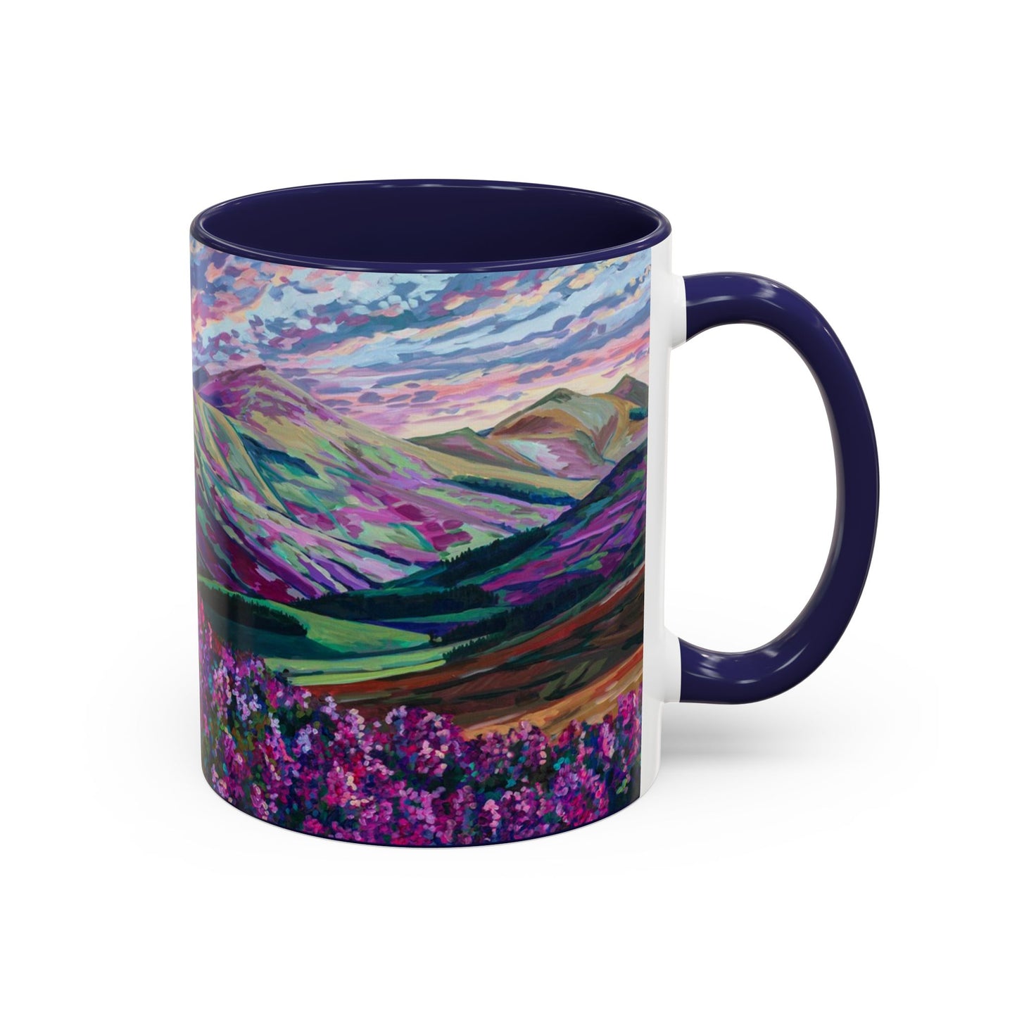 Heather in the Hills, Accent Coffee Mug (11oz)