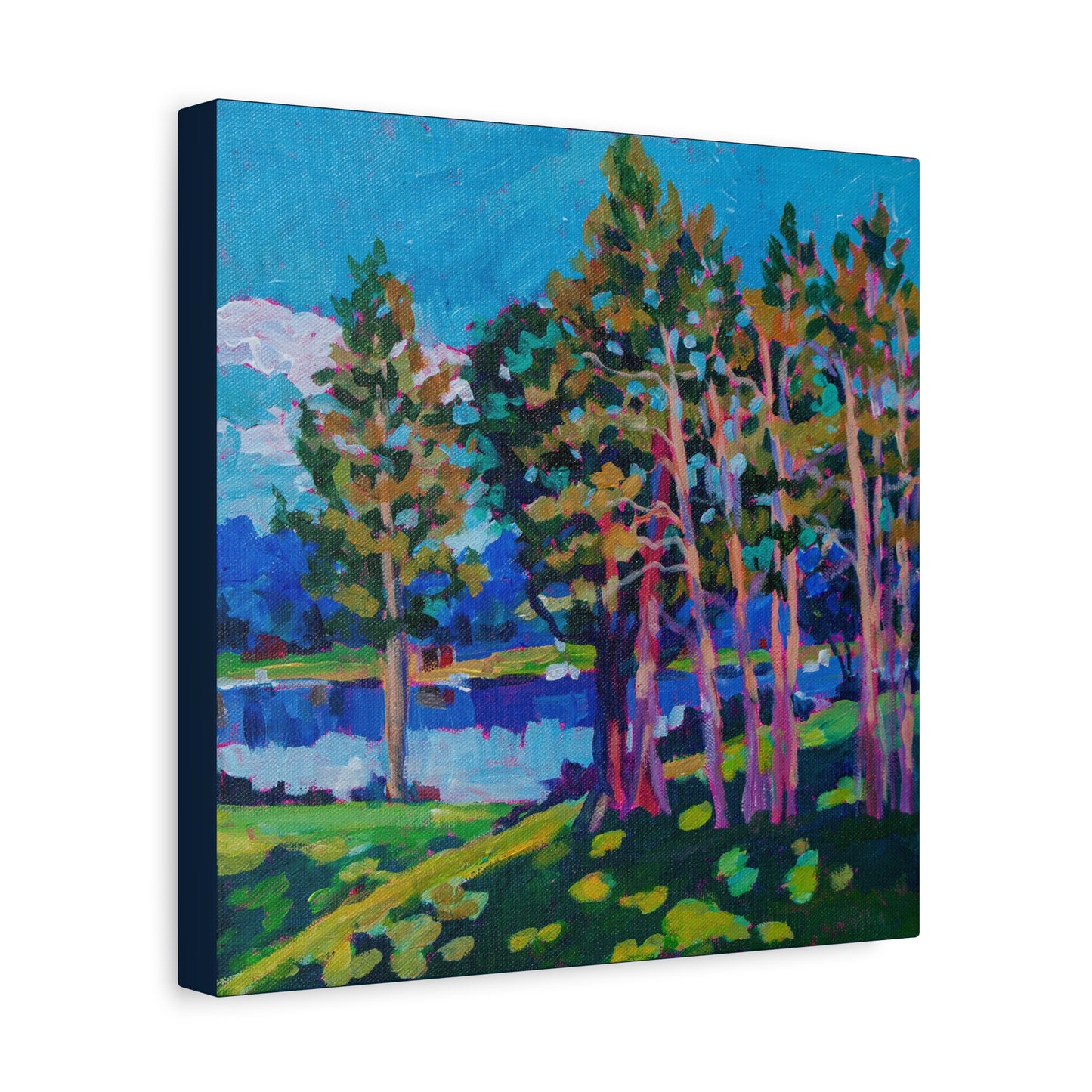 Happy Little Trees—Matte Canvas, Stretched, 1.25"
