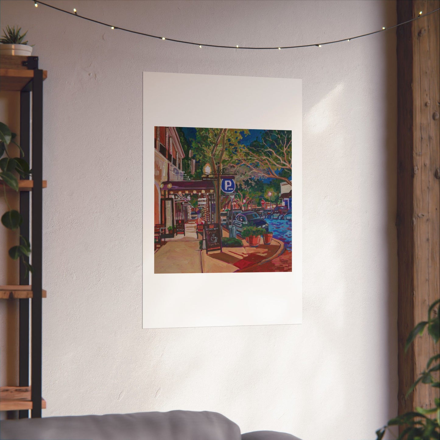 Winter Park Nightlife 6 — Fine Art Matte Paper  Reproduction