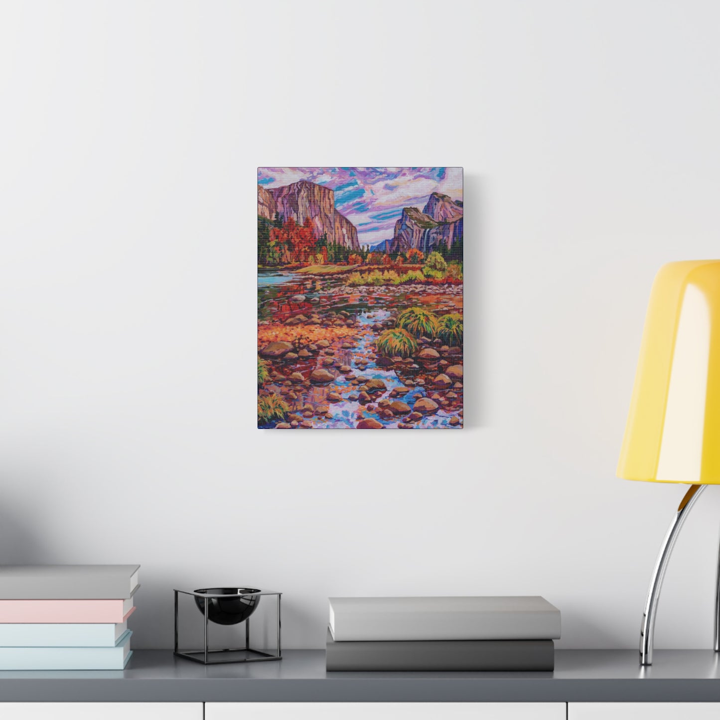 Yosemite Valley in Autumn—Matte Canvas, Stretched, 1.25"