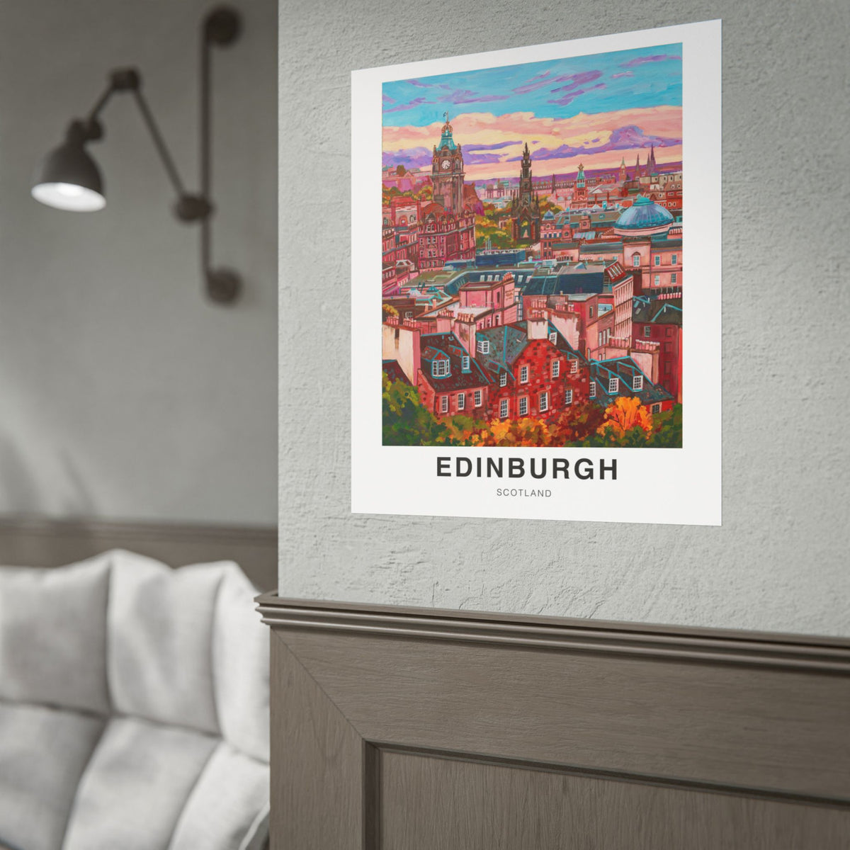 Postcards from Europe- Edinburgh: Travel Posters Souvenirs