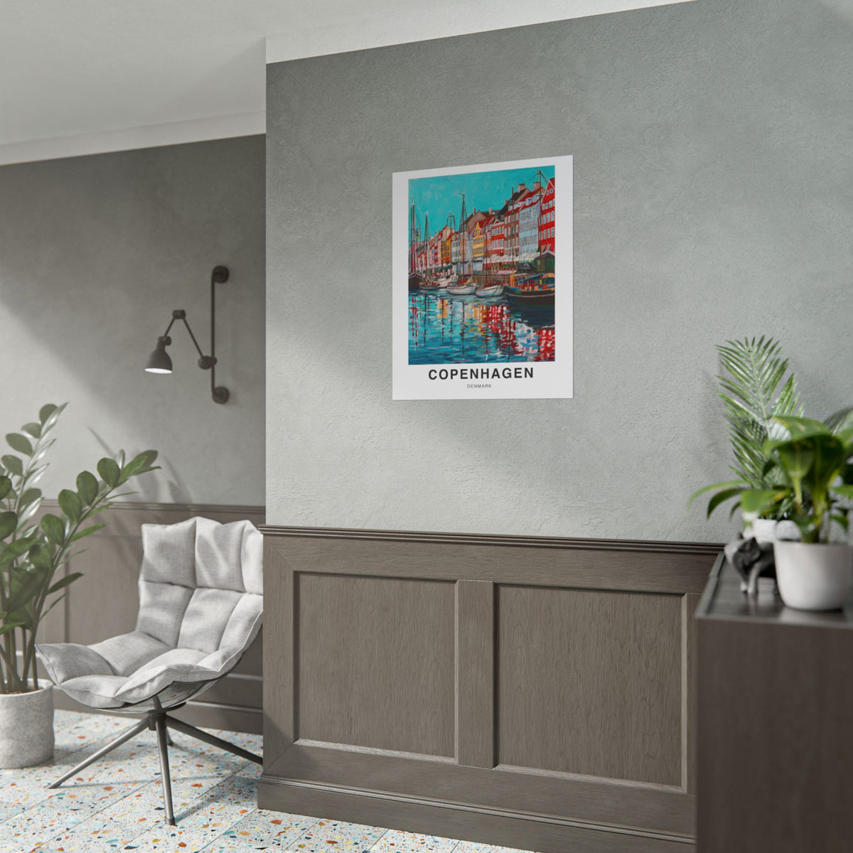 Postcards from Europe- Copenhagen: Travel Posters Souvenirs