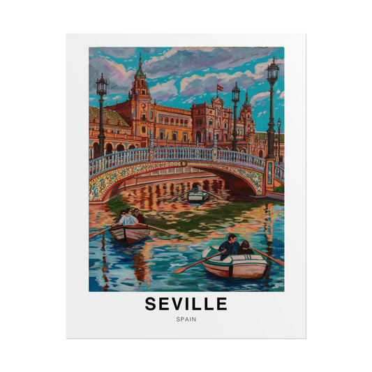 Postcards from Europe- Seville: Travel Posters Souvenirs