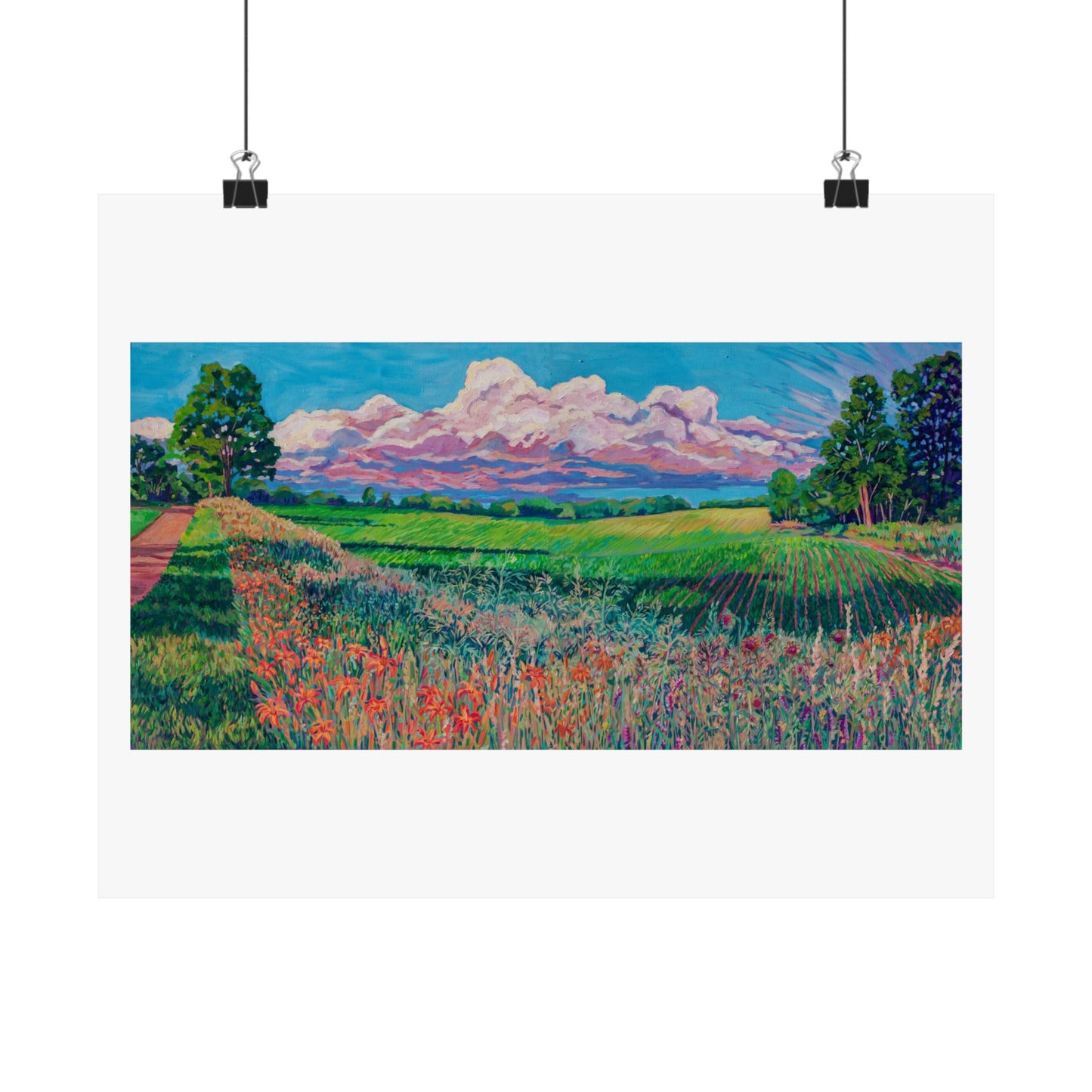 Heartland Panoramic—Matte Horizontal Poster Reproduction
