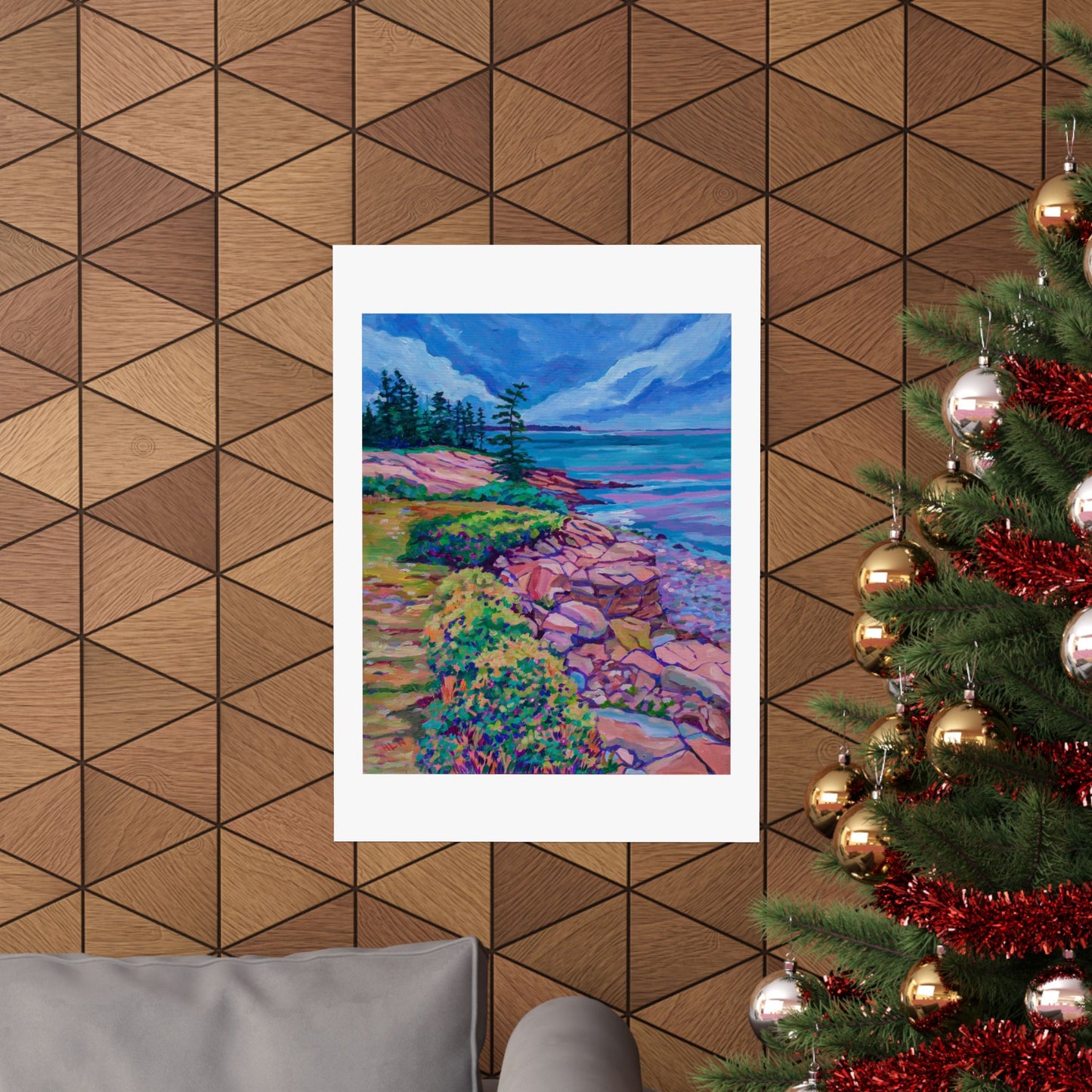 Schoodic Peninsula Acadia Maine— Fine Art Matte Paper  Reproduction
