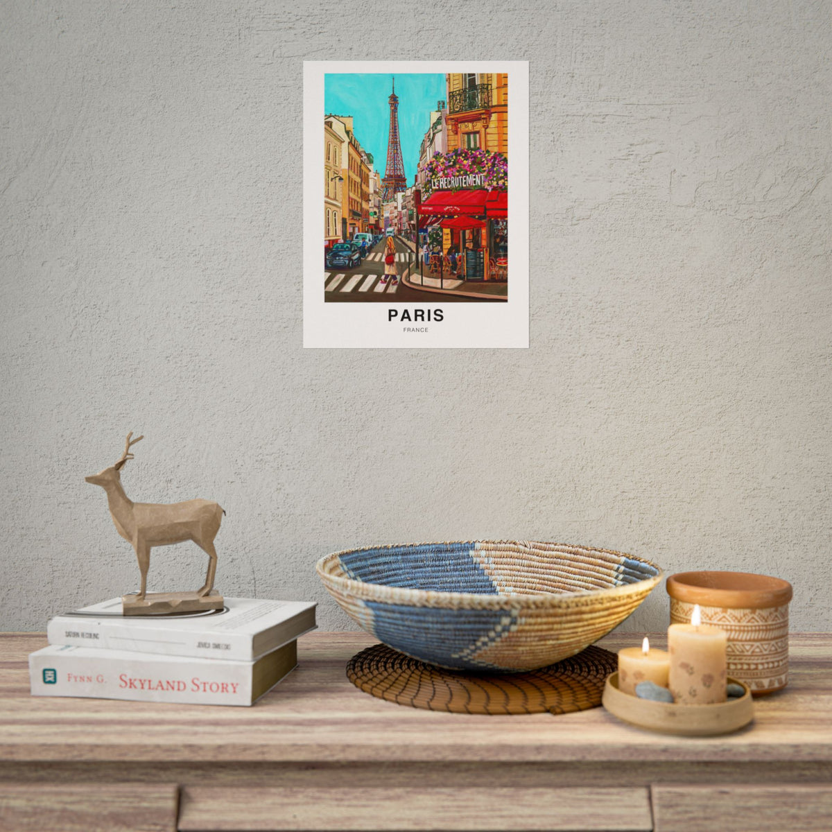 Postcards from Europe- Paris: Travel Posters Souvenirs