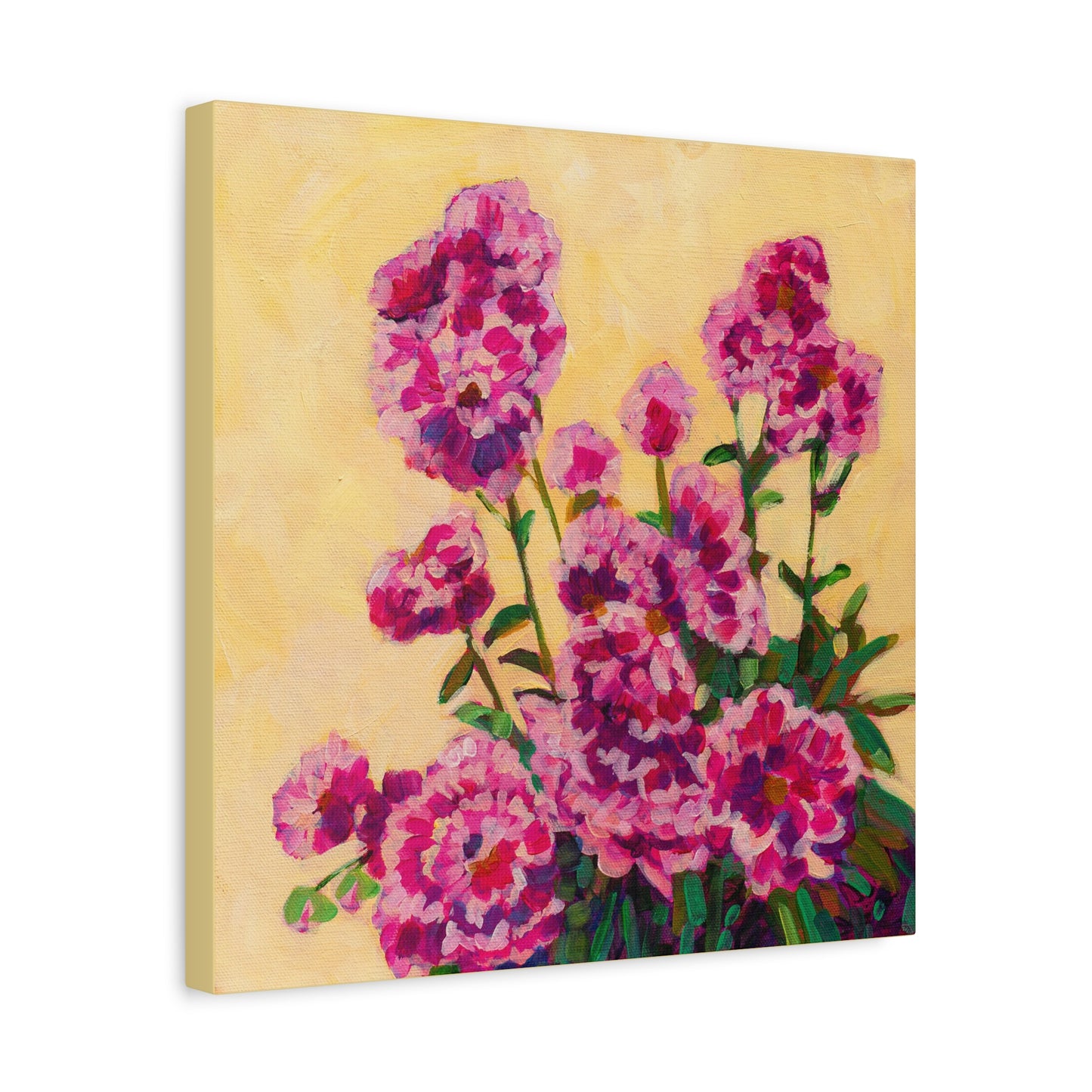 Pink Peonies—Matte Canvas, Stretched, 1.25"