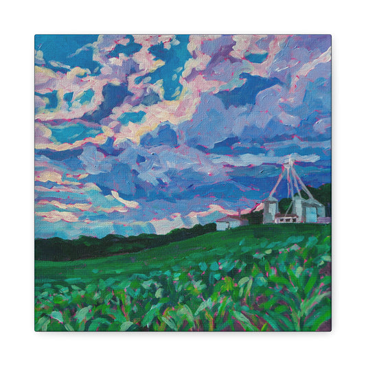 Michigan Farms 4—Matte Canvas, Stretched, 1.25"